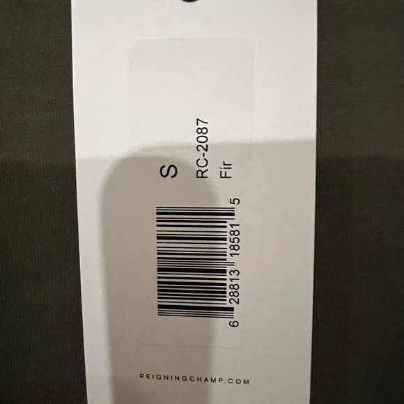 NEW Reigning Champ lightweight jersey long sleeve small - Picture 5 of 6